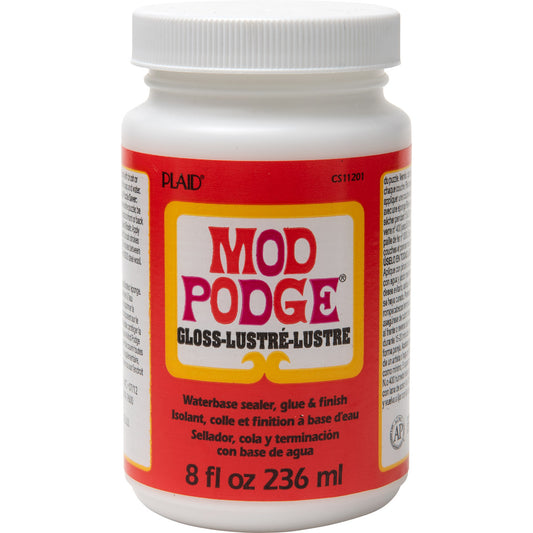 דבק מפיות ***מבריק*** מוד פודג' mod podge (דבק ,סילר ולכה) 236 מ"ל