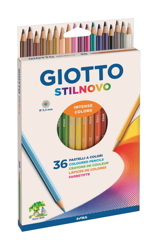 36 עפרונות צבעונים GIOTTO STILNOVO